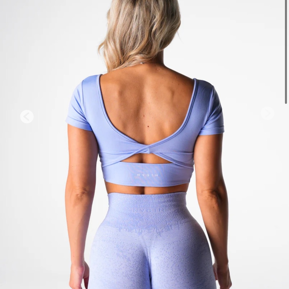 NVGTN Periwinkle Charm Seamless Bra Size M